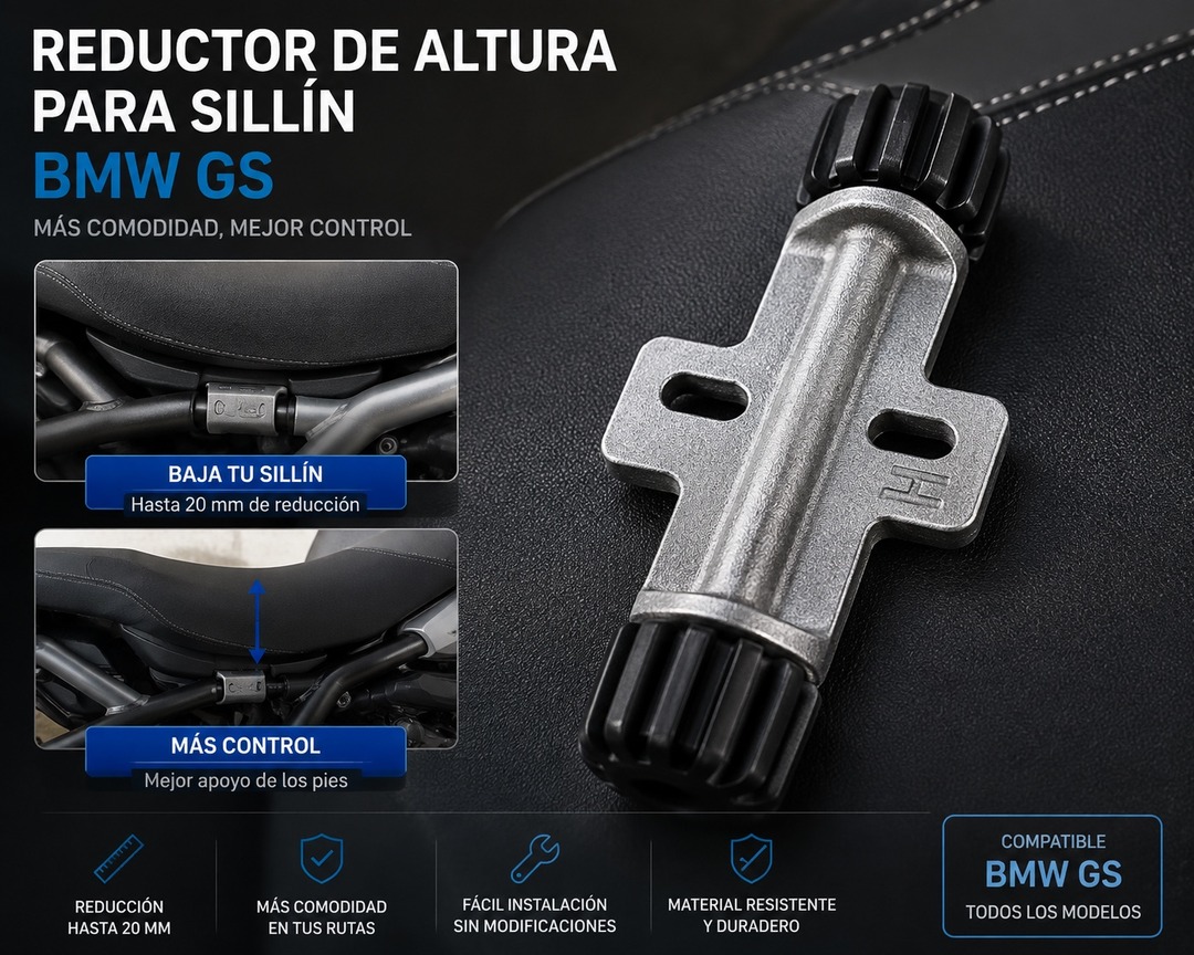 Reductor de sillín de BMW GS